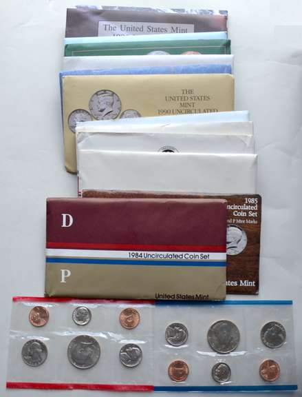 3 Each 2001 & 2003 US Mint Sets. All in original issue envelopes . Too many to check