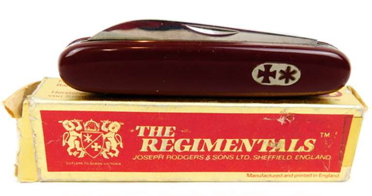 Vintage Sheffield 2 Blade Pocketknife w/Box