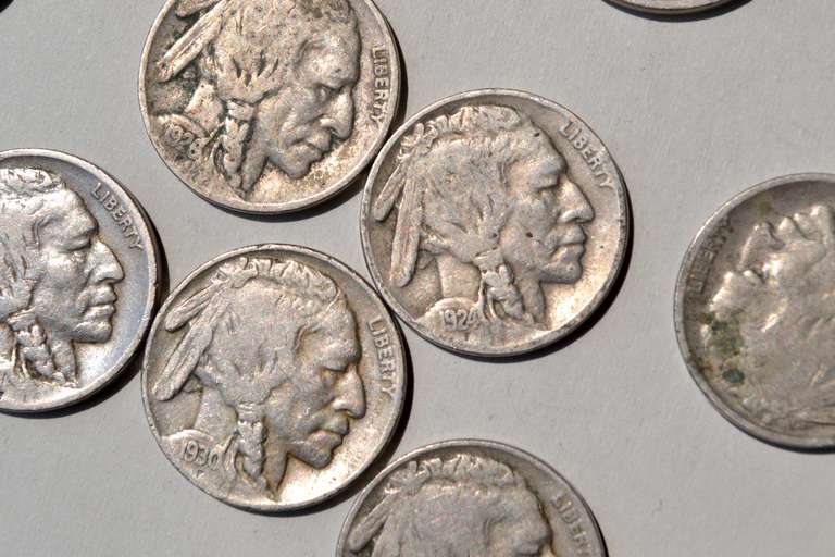 Full Date Half Horn Buffalo Nickel Lot