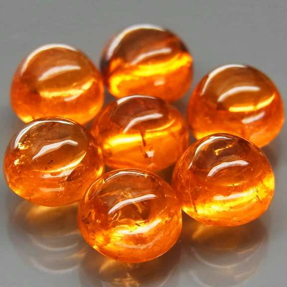 Amazing 10.27ct 7pc fanta Garnet set