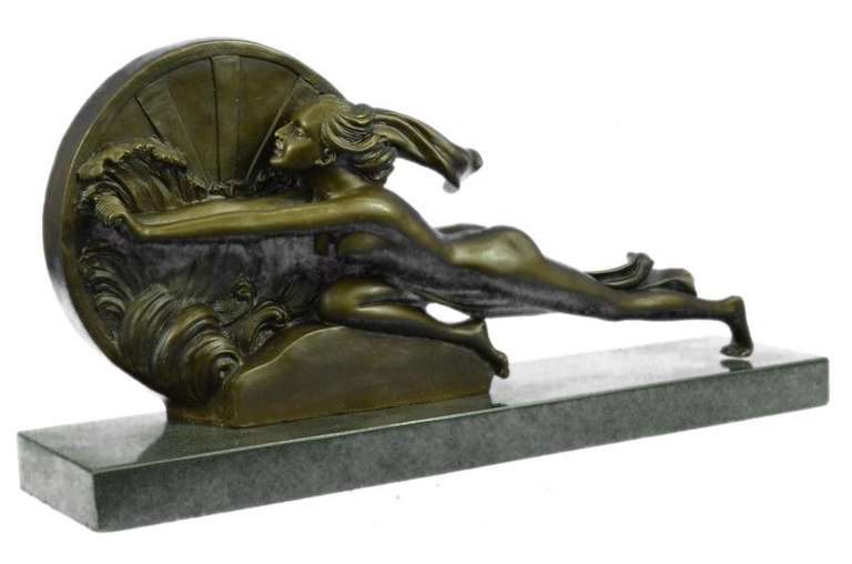 Nude Girl Bronze Sculpture