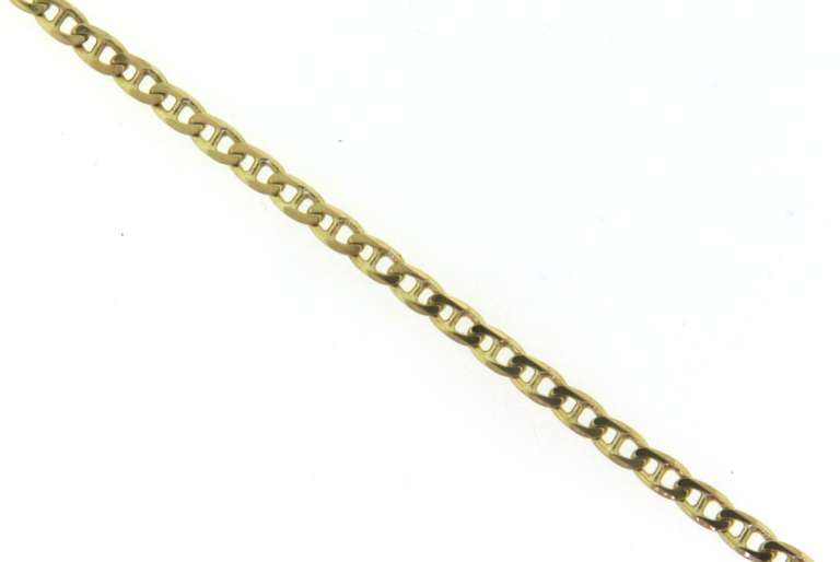 Simple Yellow Gold Gucci Link Bracelet