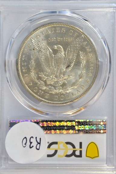 Super BU 1900-O Morgan Silver Dollar. PCGS MS64