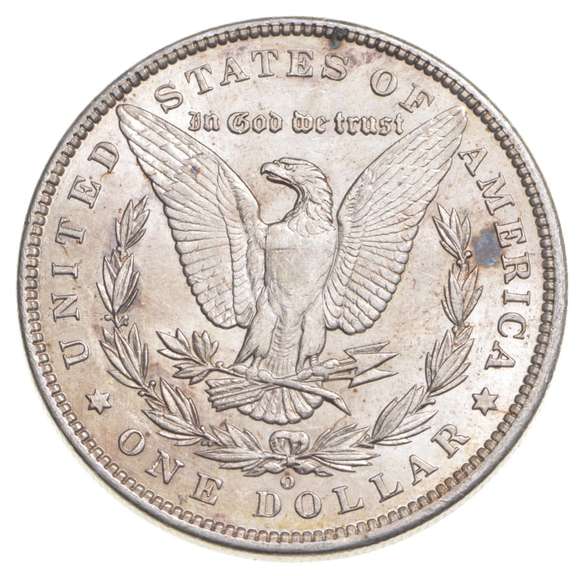 1892-O Morgan Silver Dollar