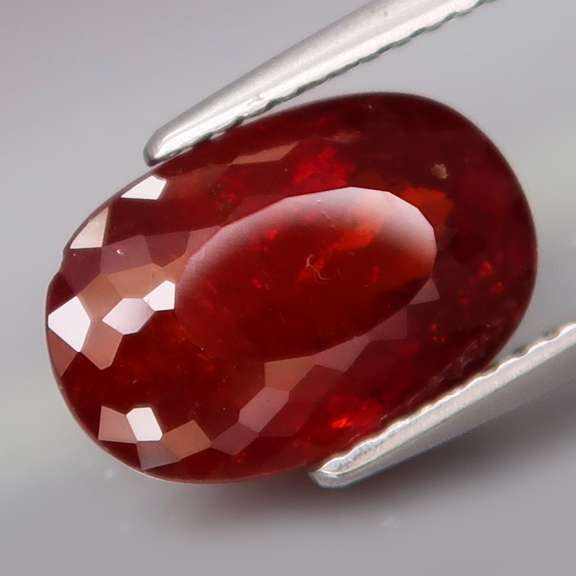 Rich black cherry 6.43ct Spessartite Garnet