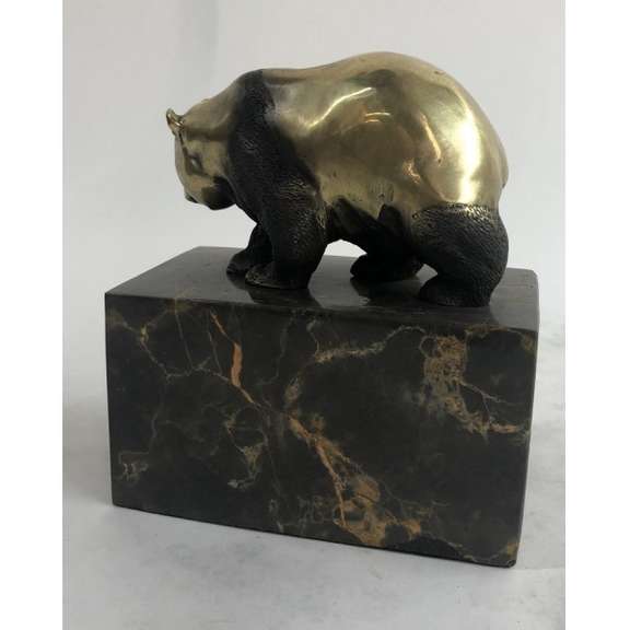 Panda Animal Edition Bronze Sculpture