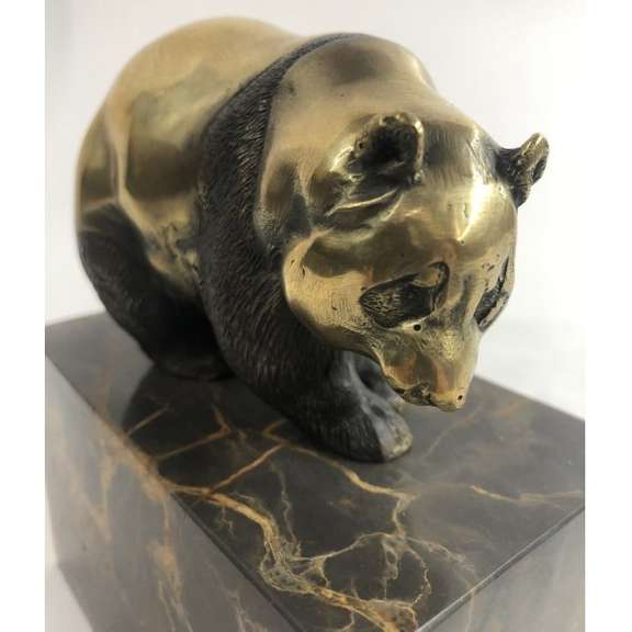 Panda Animal Edition Bronze Sculpture