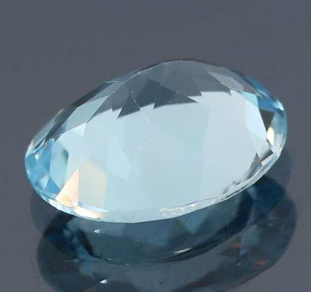 High fire 3.54ct sky blue Topaz
