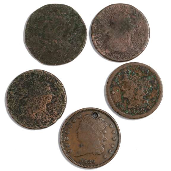 5 Half Cents