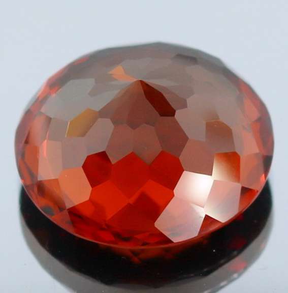 Ravishing 34.49ct top Madeira created Citrine