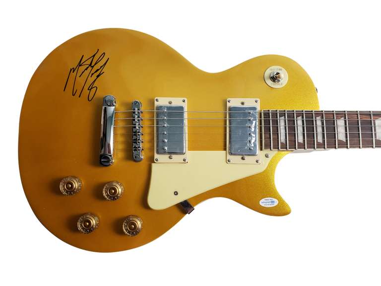 Meat Loaf Autographed Signed Guitar Exact Video Proof ACOA