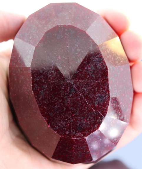 Massive! 2045.5ct rich red Ruby
