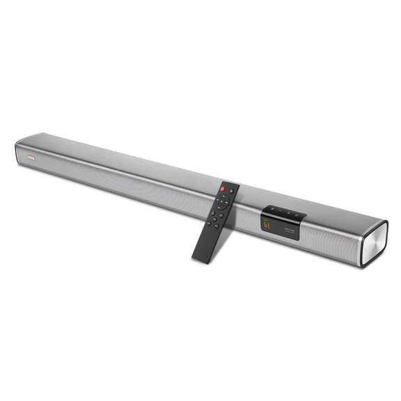 Wireless Soundbar 40W 2.0 Audio Channel 4 Speakers