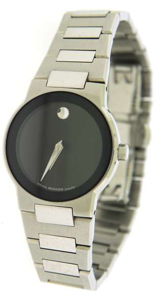 Movado Mueseum Black Dial Watch