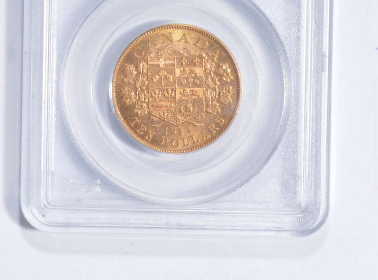 MS61 1913 Canada 10 Dollars World Gold Coin - Graded PCGS