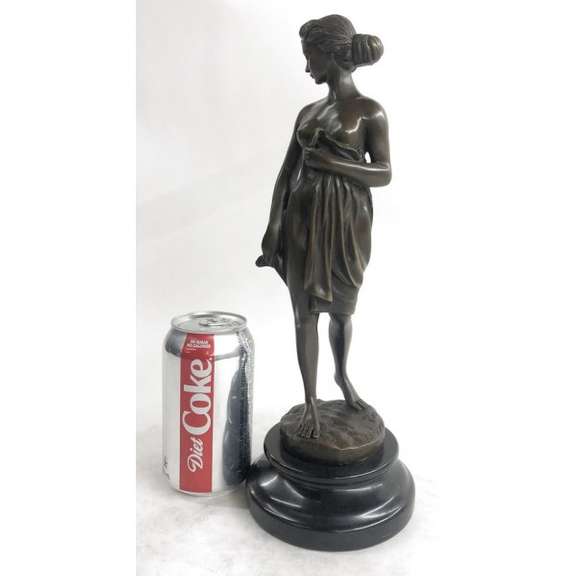 Nude Woman Bronze Sculpture