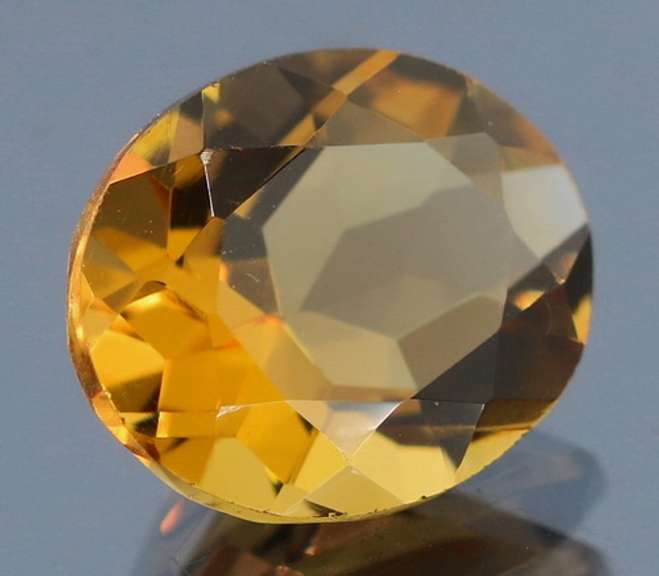 Rich 4.25ct 10x12mm golden Citrine