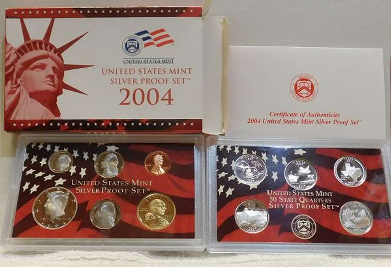 2005 Silver PROOF Set, w/ Sil Qtrs
