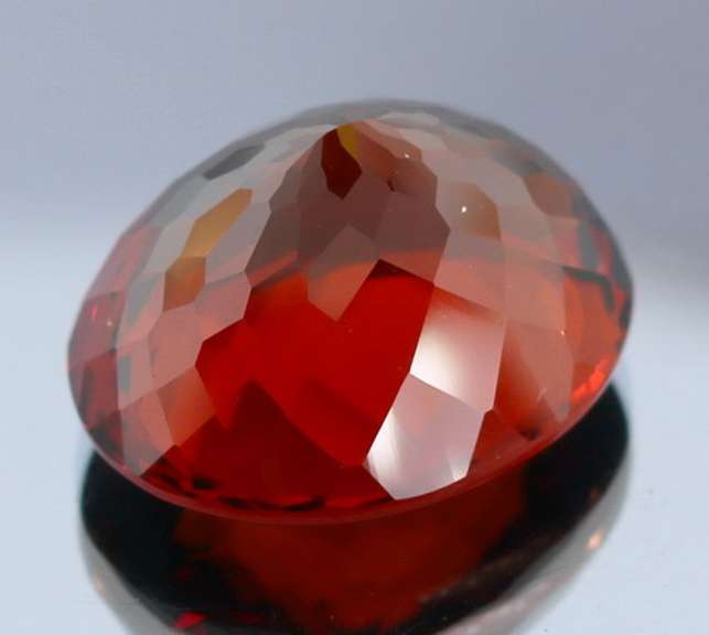 Colossal 48.51ct top Madeira created Citrine