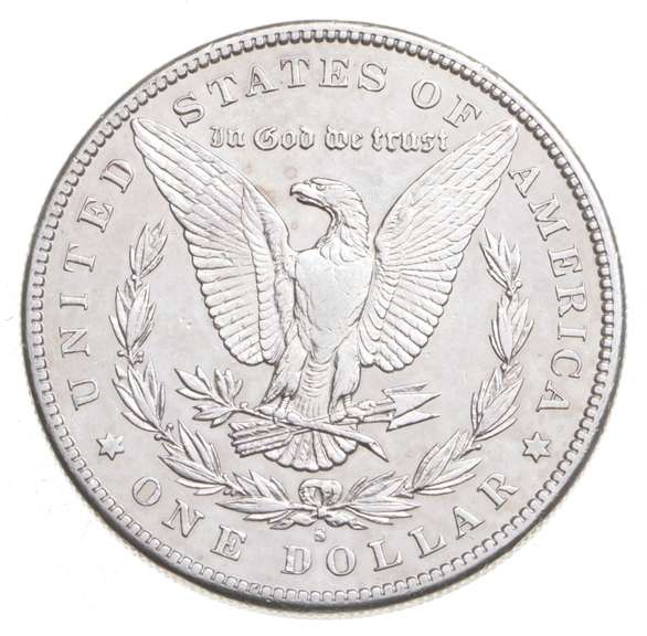 1896-S Morgan Silver Dollar