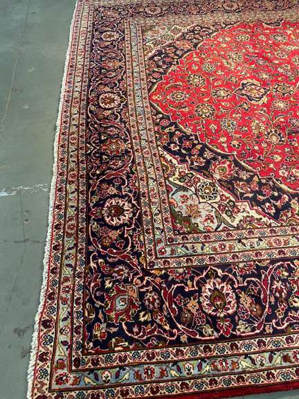 EXQUISITE AUTHENTIC  PERSIAN KASHAN 10'x13'