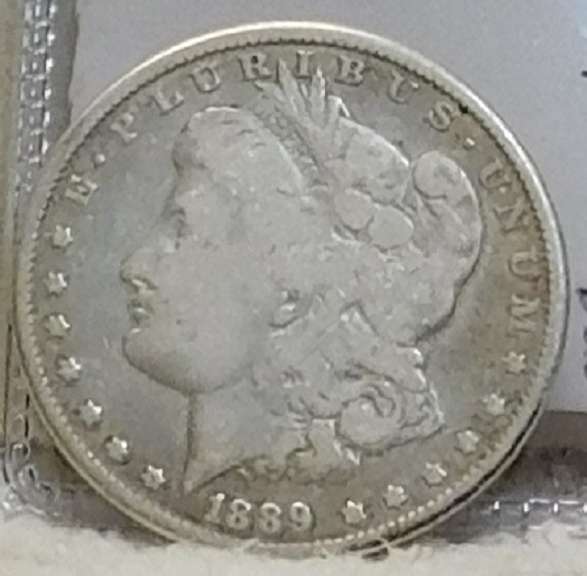1889 Morgan Dol  circ