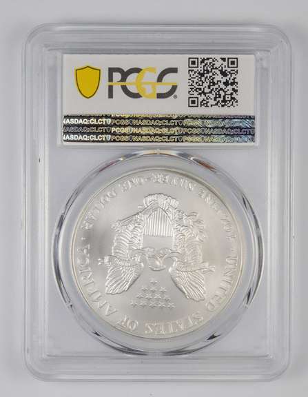 MS70 2001 American Silver Eagle - Graded PCGS