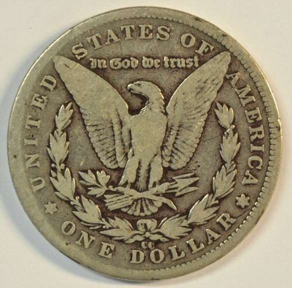 Super Rare 1889-CC Morgan Silver Dollar in nice circ