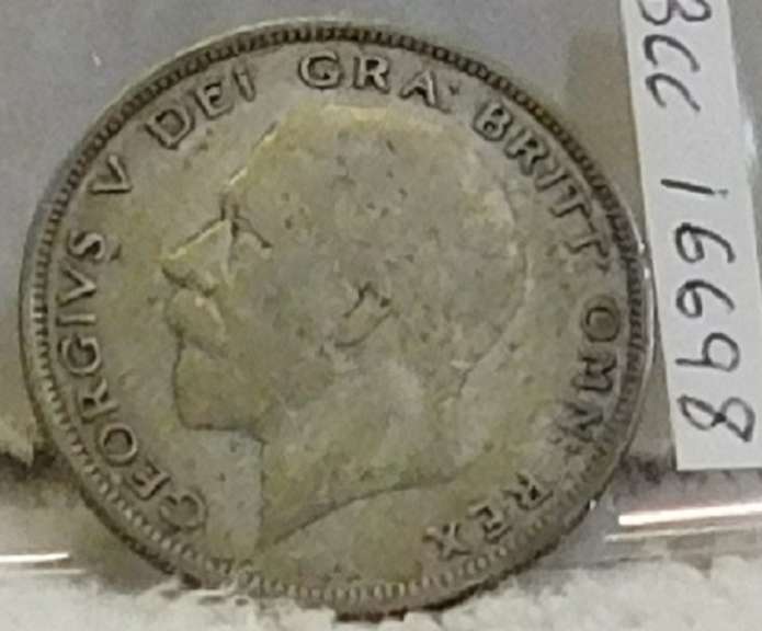 Great Brit, George V 1932 Sil Half Crown 500 fine