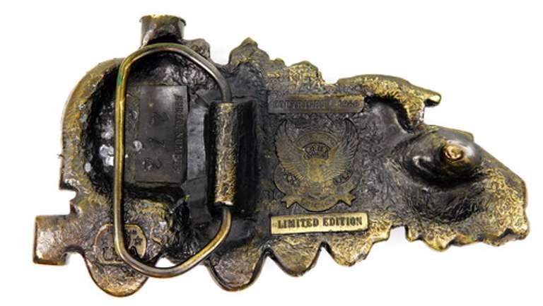 1980 Limited Edition Big & Heavy Train Belt Buckle