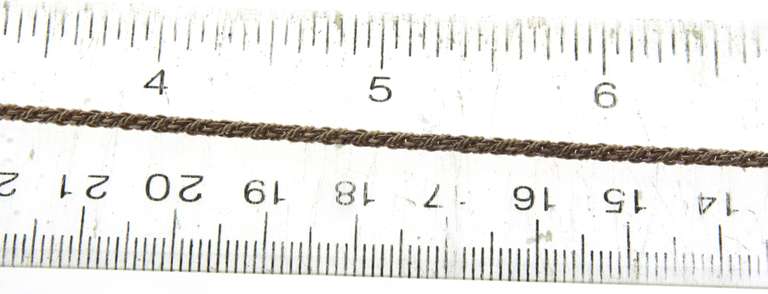 Sterling Silver Fox Tail Chain Necklace