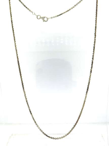 Sterling Silver Cable Chain Necklace