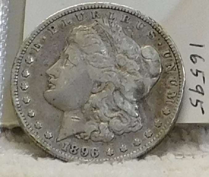 1896-O Morgan Dol hard date, circ, orig.