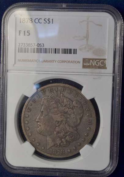 1878-CC F15 Morgan $ NGC