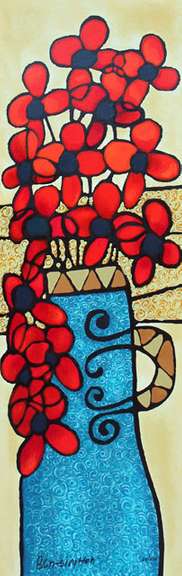 Avi Ben Simhon Red Blossoms II