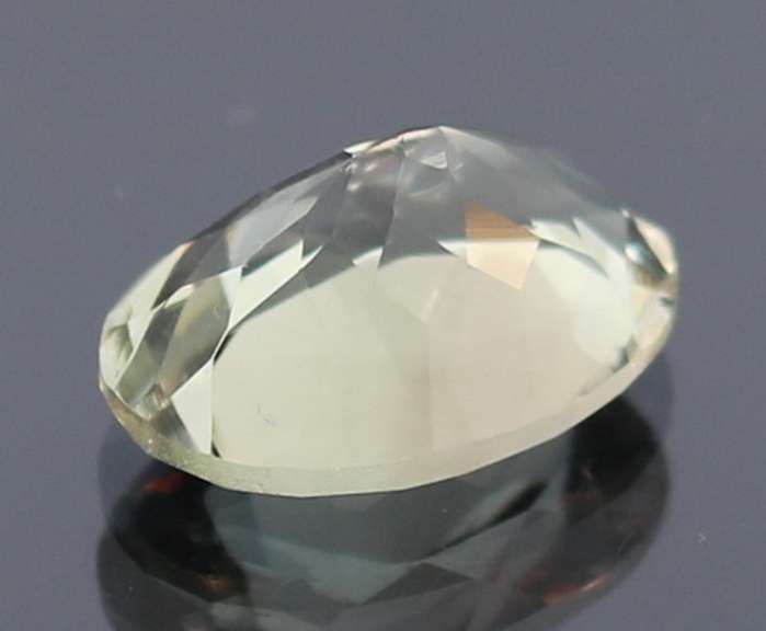 Firey 5.38ct natural platinum green Amethyst
