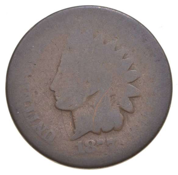 1877 Indian Head Cent