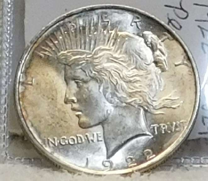 1922 Peace Dol near Uncirculated