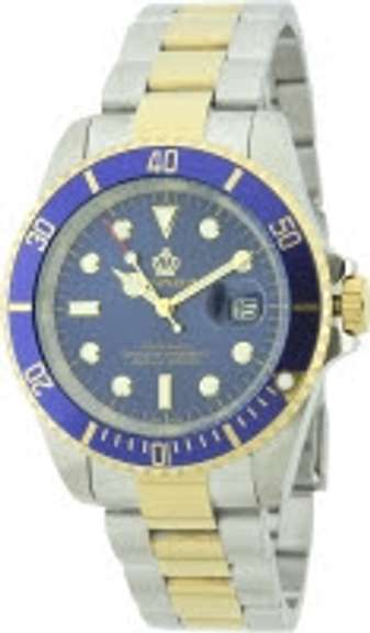 Men's SS Diver Watch with Day Date