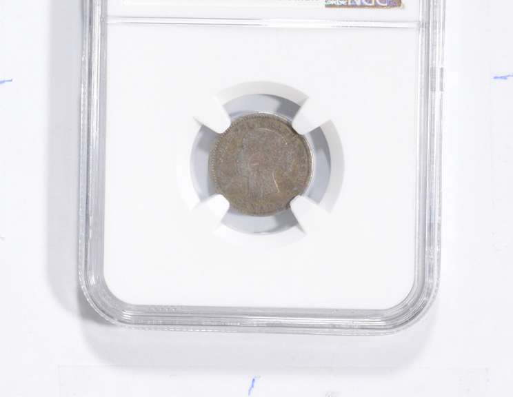 AG3 1893 Canada 10 Cents - Round Top 3 - Graded NGC