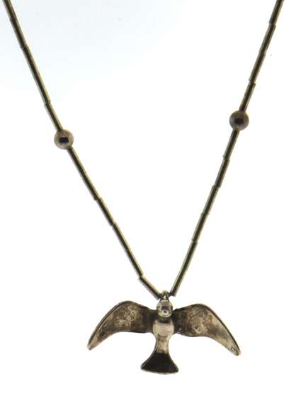 Sterling Silver Bird Pendant on Chain