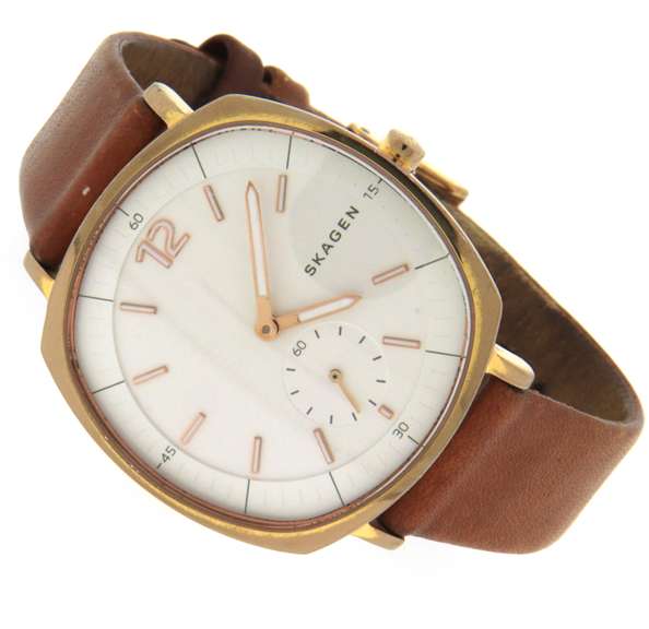 Skagen Rungsted White Dial Watch