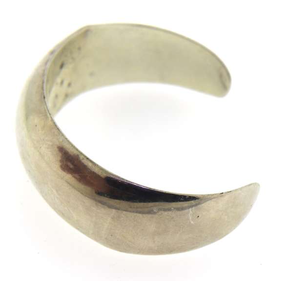 Streling Silver Wide Bangle Bracelet
