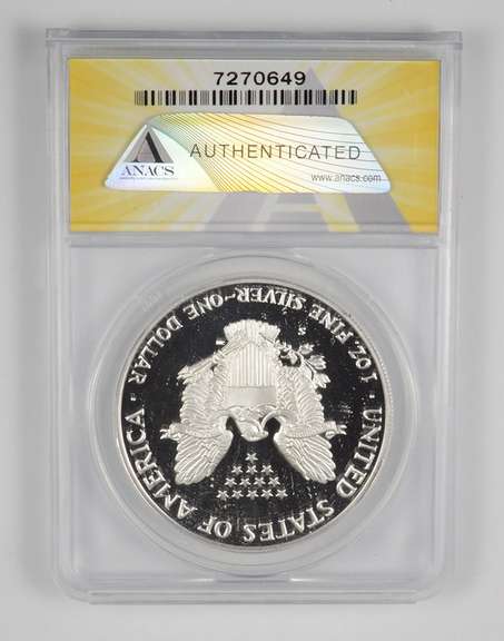 PF70 DCAM 1987-S American Silver Eagle - Graded ANACS
