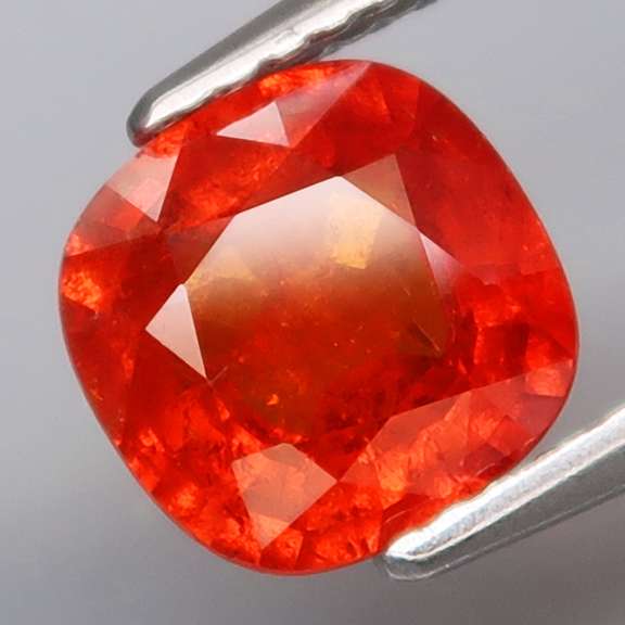 Fiery 2.02ct top red orange Spessartite Garnet