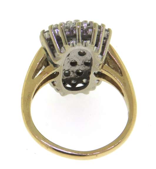 Incredible Waterfall Diamond Ring