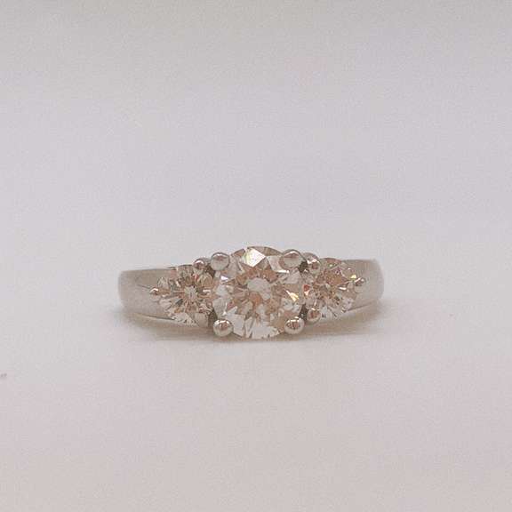 14kt Gold Diamond Engagement Ring