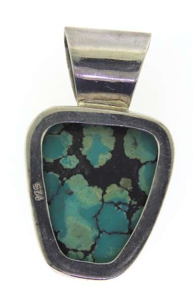 Turquoise Sterling Silver Pendant