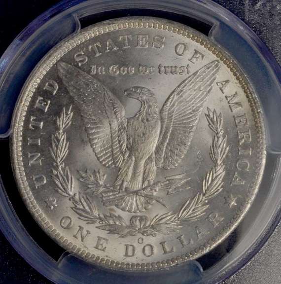 1885-O MS64 Morgan $ PCGS