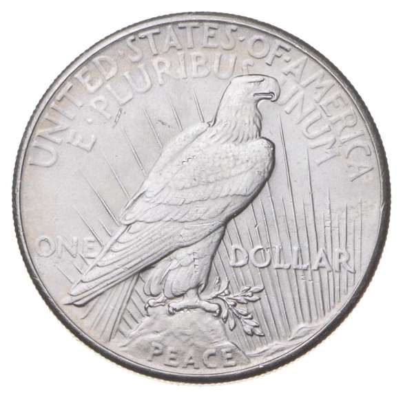 1928 Peace Silver Dollar - Cleaned